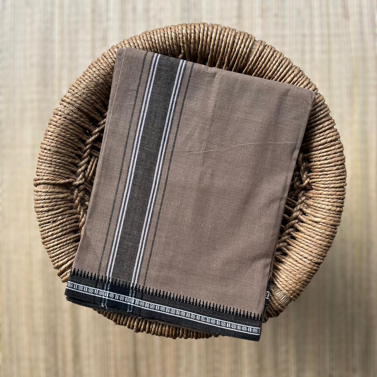 Special Color Mundu / வேஷ்டி (Off Brown) 300