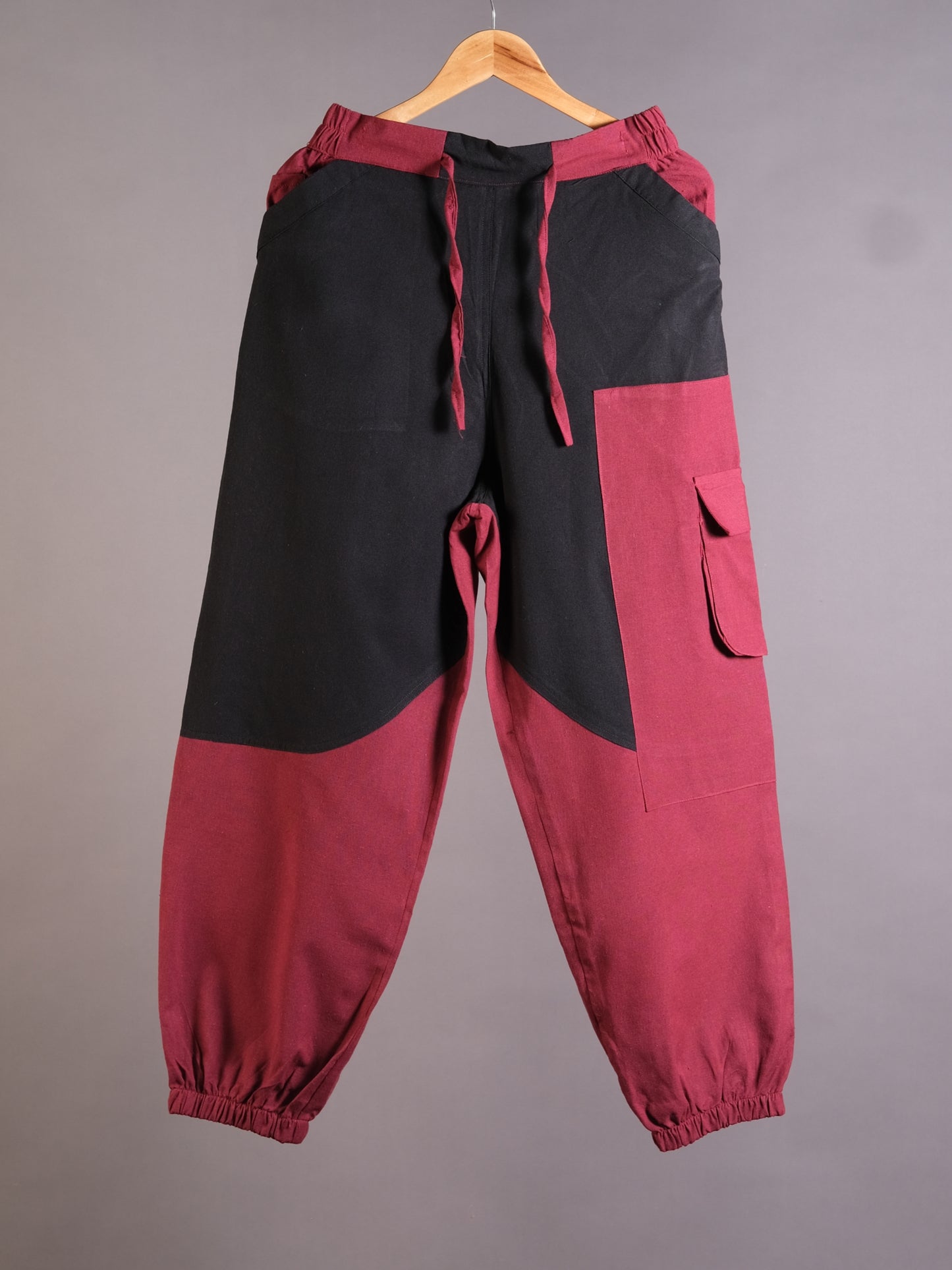 Hoppers Malabaricuz Unisex Freesize Pants | Double Colors | Plain Colors |