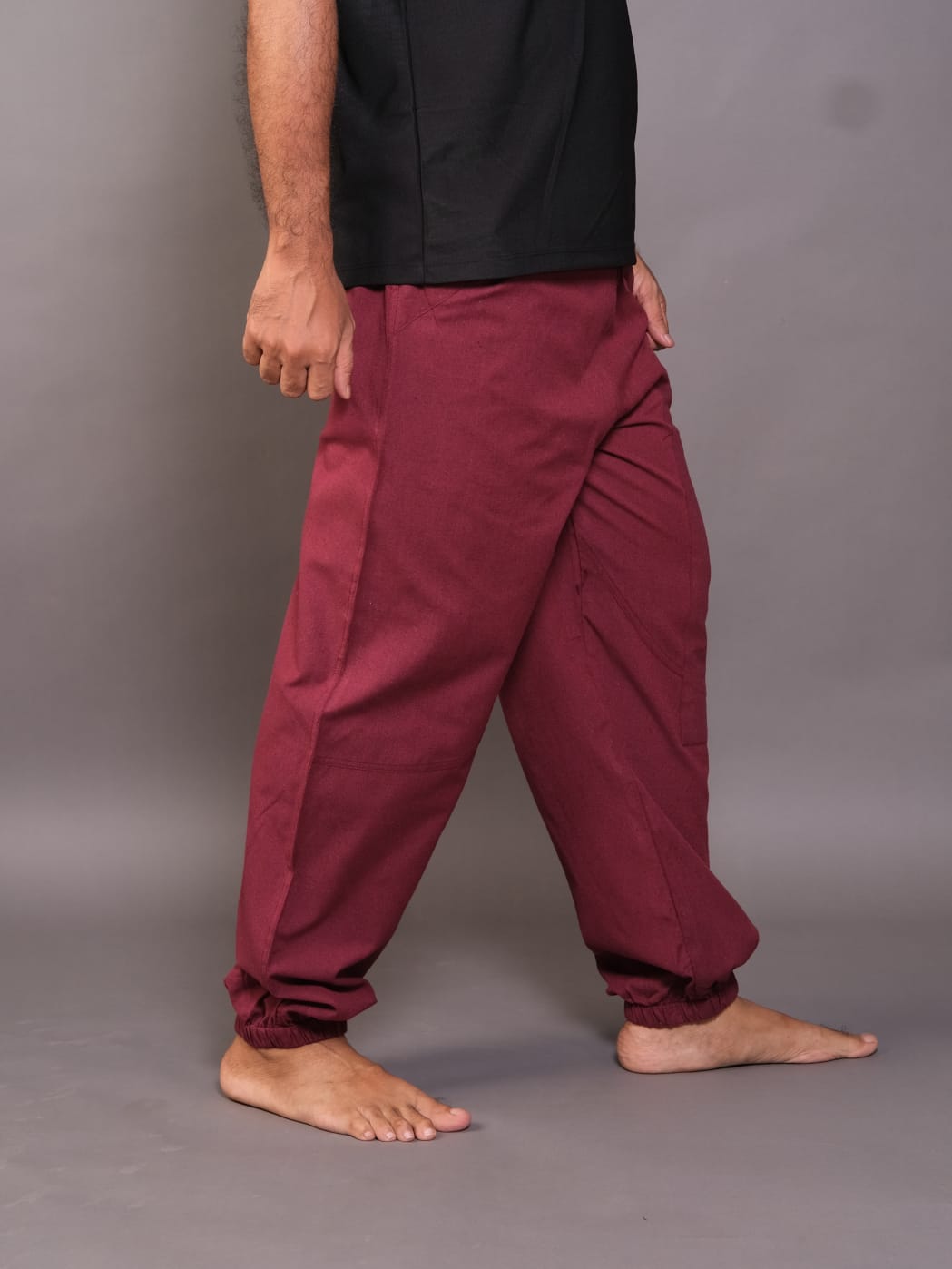 Hoppers Malabaricuz Unisex Freesize Pants | Double Colors | Plain Colors |