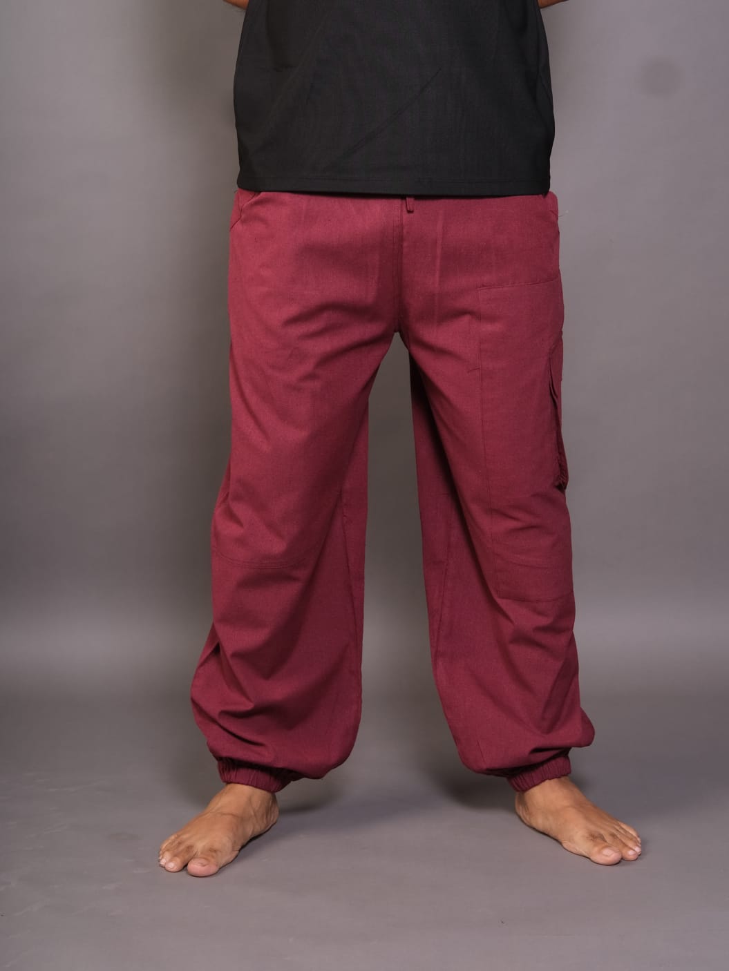 Hoppers Malabaricuz Unisex Freesize Pants | Double Colors | Plain Colors |