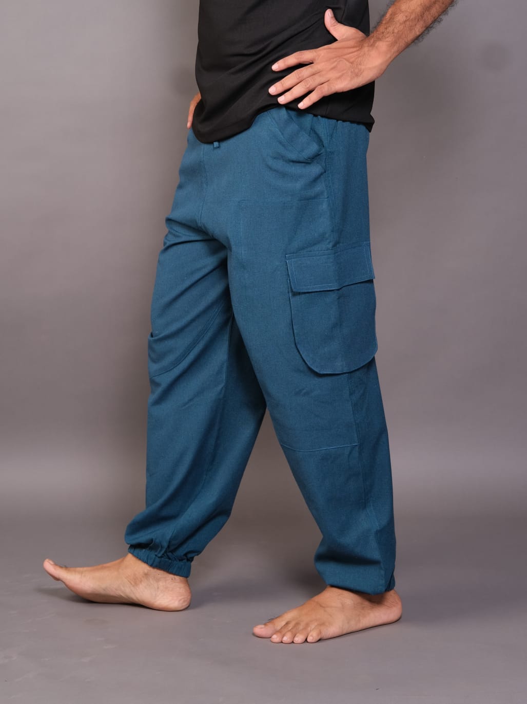 Hoppers Malabaricuz Unisex Freesize Pants | Double Colors | Plain Colors |