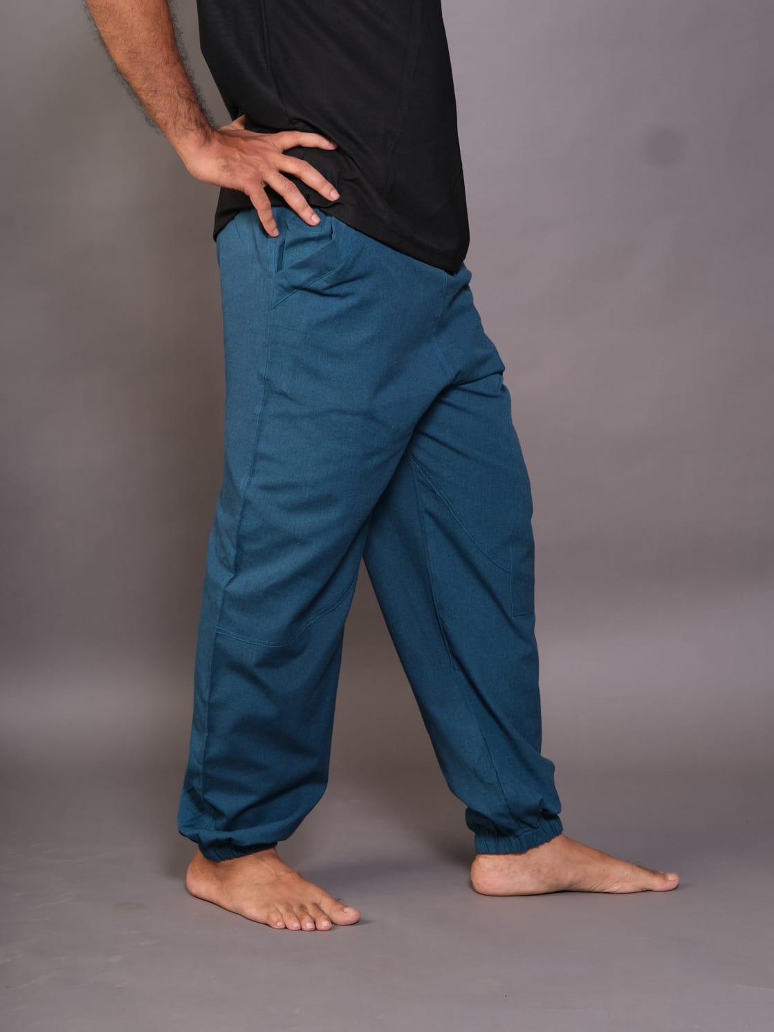 Hoppers Malabaricuz Unisex Freesize Pants | Double Colors | Plain Colors |