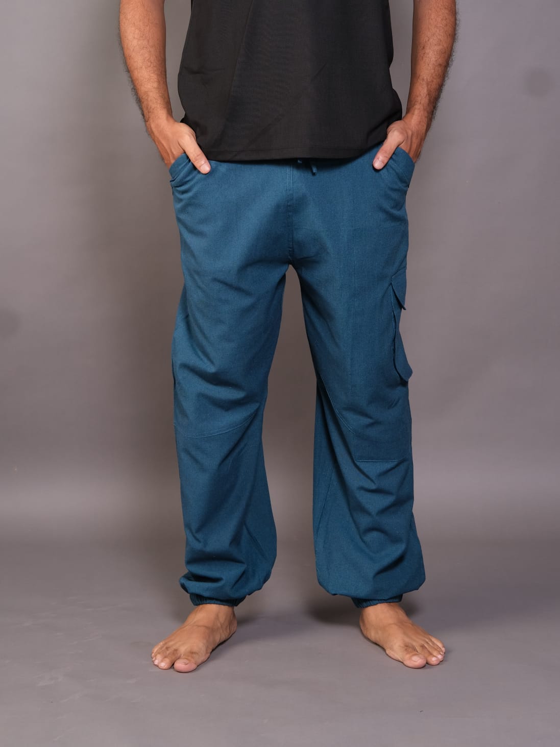 Hoppers Malabaricuz Unisex Freesize Pants | Double Colors | Plain Colors |