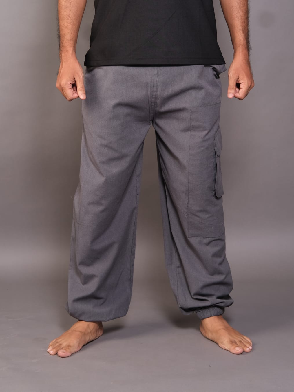 Hoppers Malabaricuz Unisex Freesize Pants | Double Colors | Plain Colors |