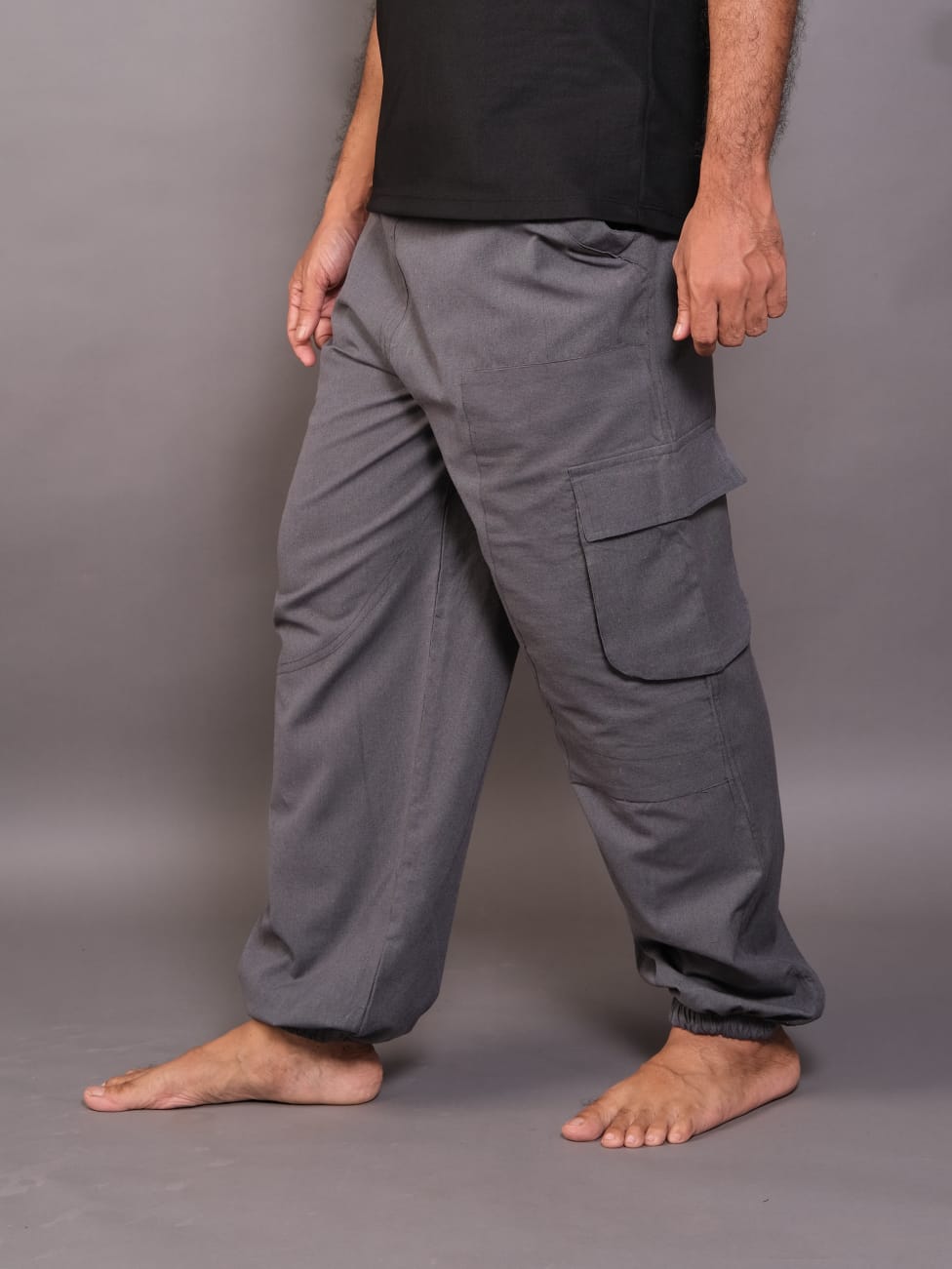 Hoppers Malabaricuz Unisex Freesize Pants | Double Colors | Plain Colors |