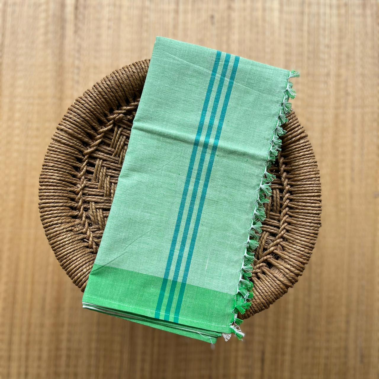 Handloom Soft Bath Towel Checked Multi Color ₹350/-