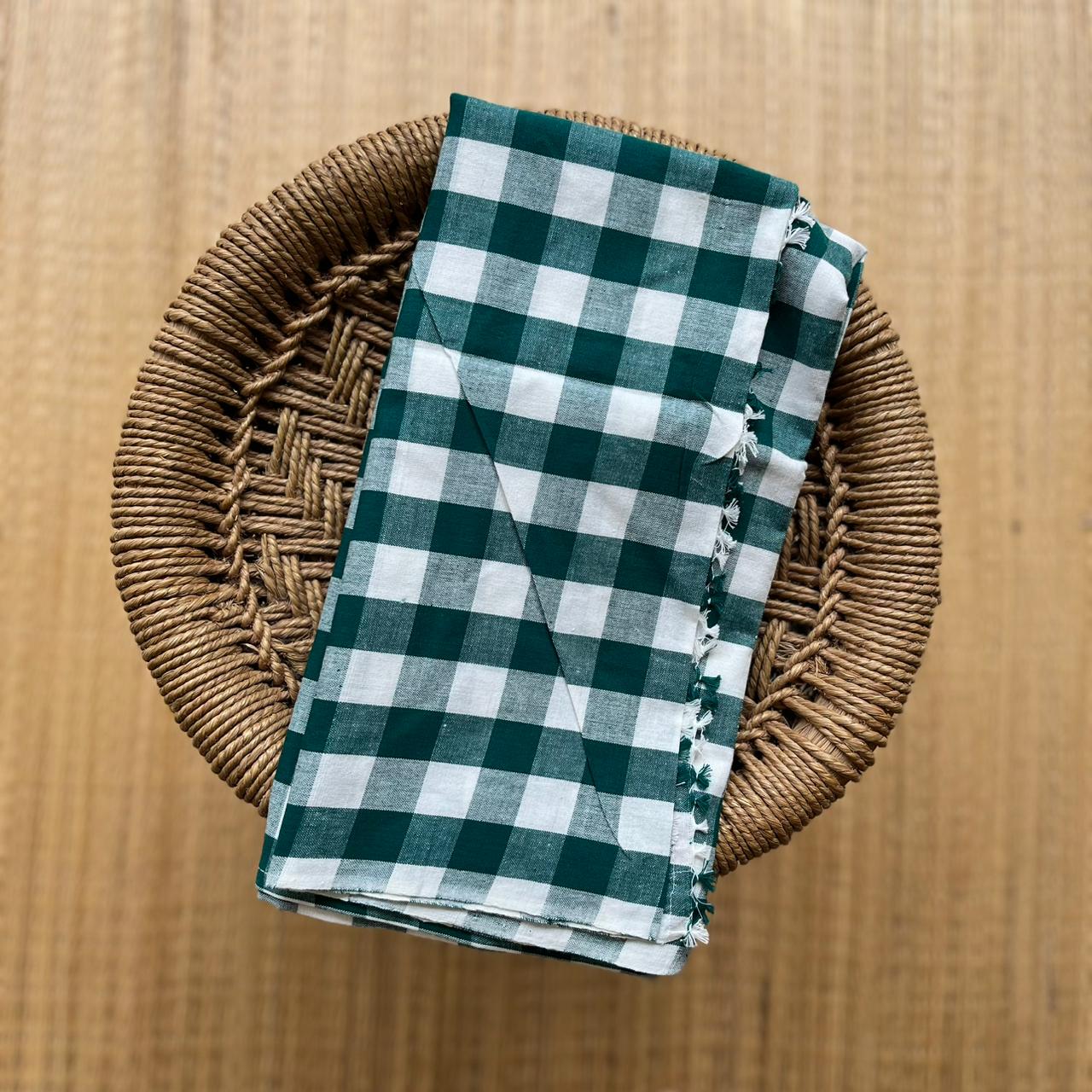 Handloom Soft Bath Towel Checked Multi Color ₹350/-