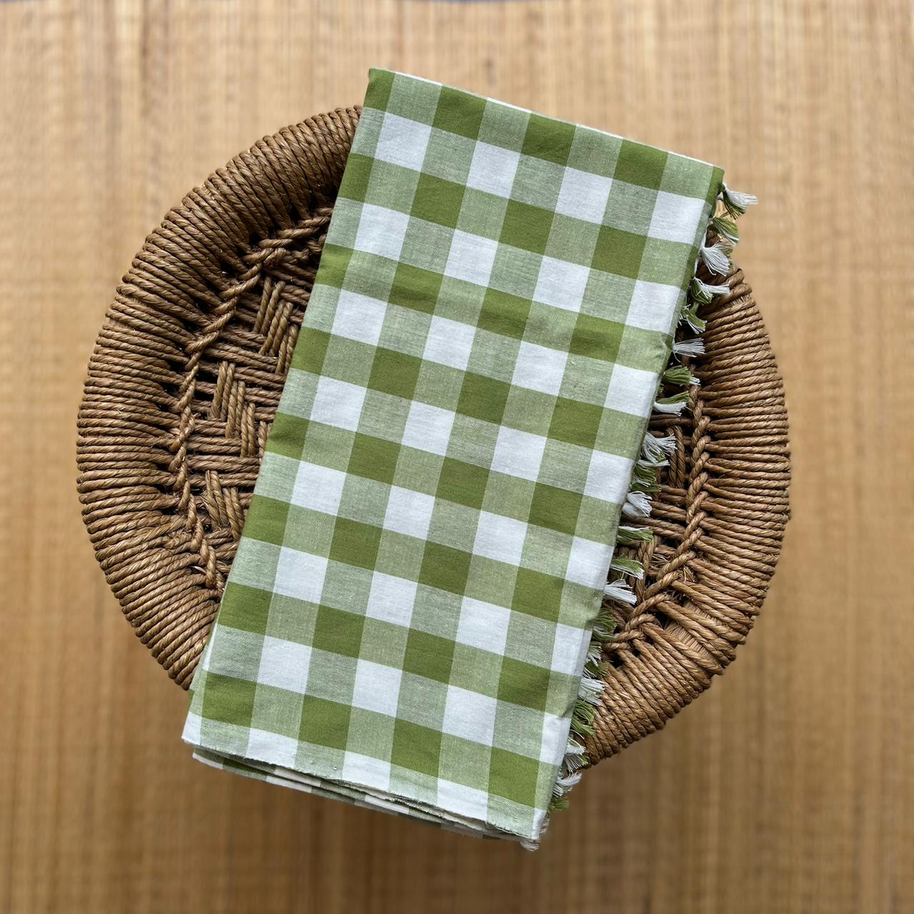 Handloom Soft Bath Towel Checked Multi Color ₹350/-