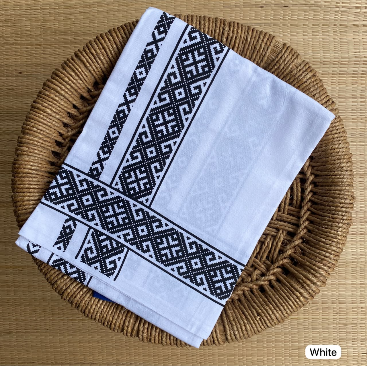 Printed Cotton Dhoti 324