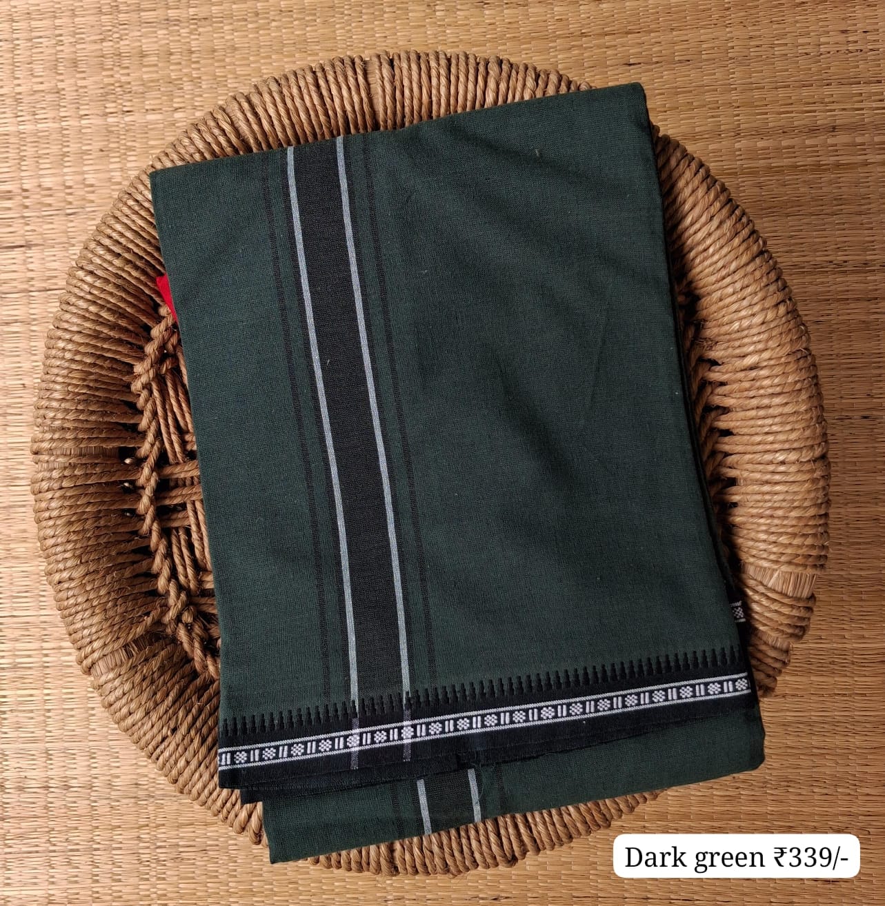 339 Daily wear single dhoti
