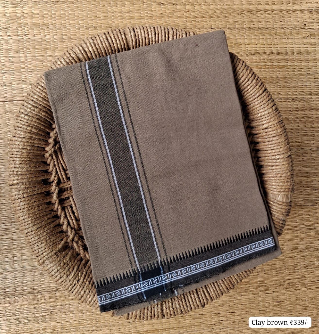 339 Daily wear single dhoti
