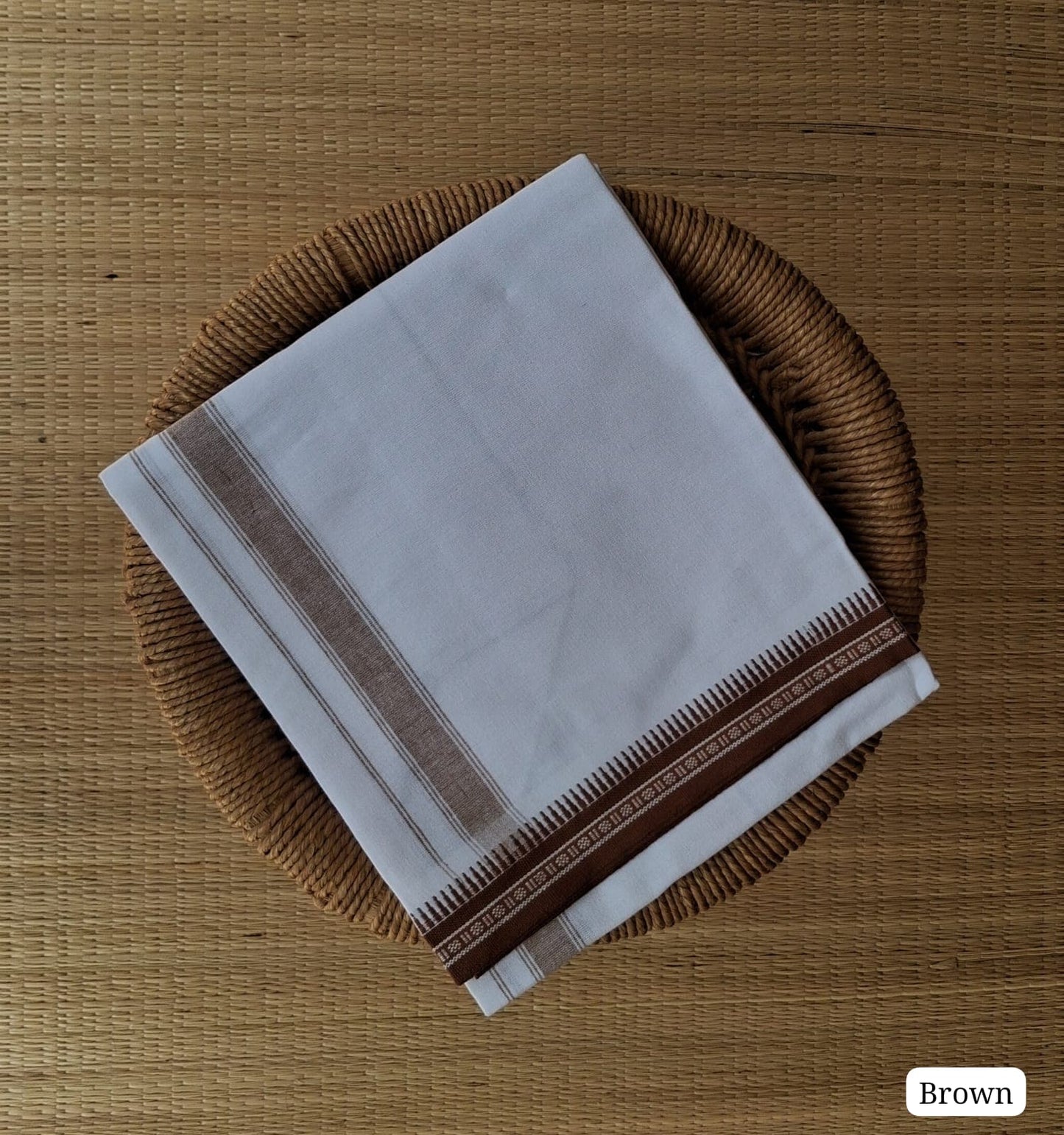 2.25 METER WHITE DHOTHI