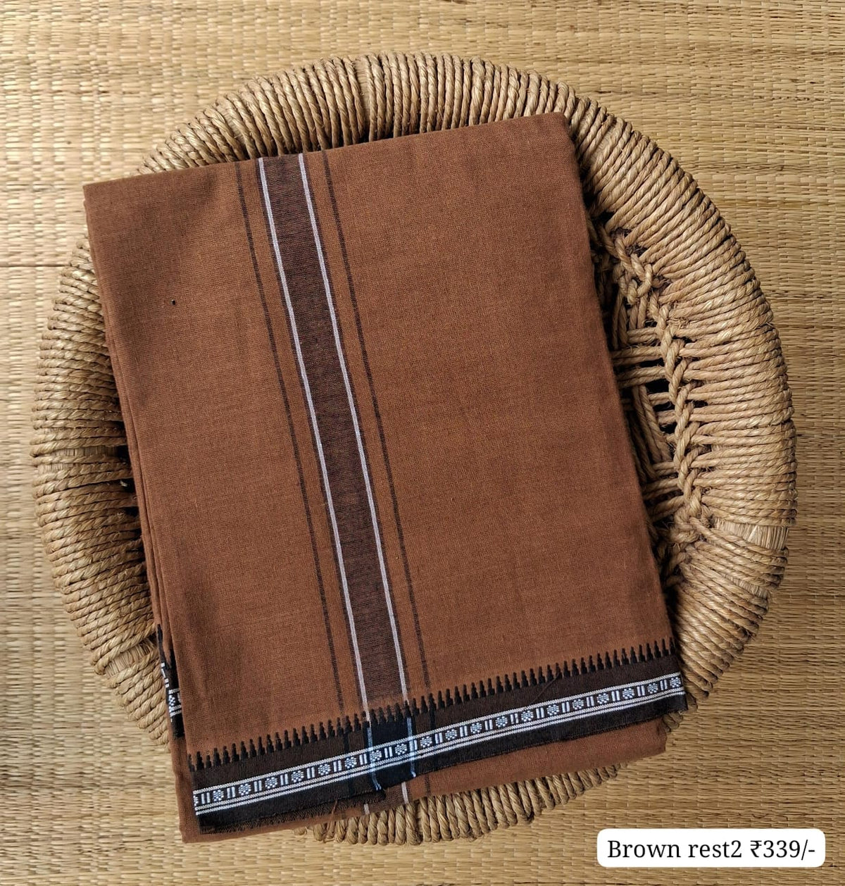 339 Daily wear single dhoti