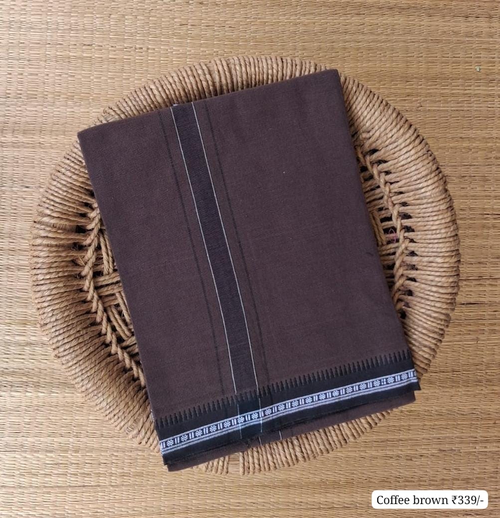 339 Daily wear single dhoti