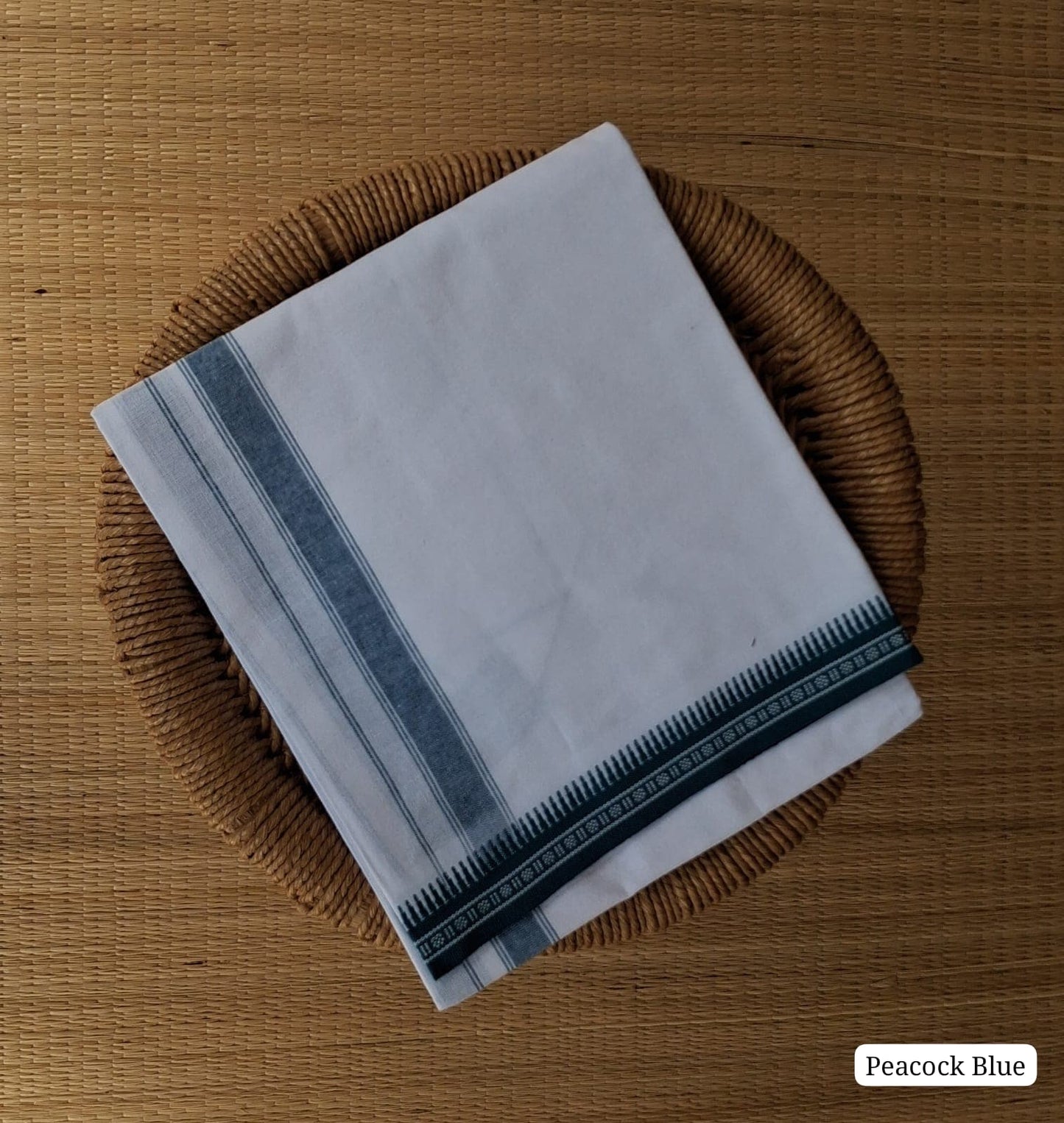 2.25 METER WHITE DHOTHI
